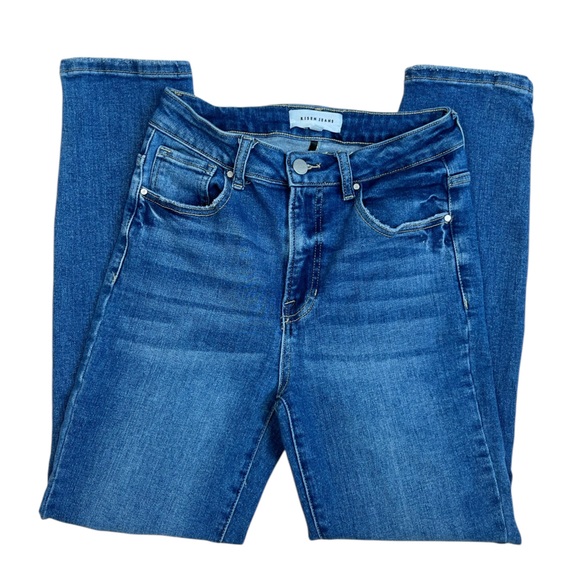 High Rise Blue Jeans - Picture 5 of 8